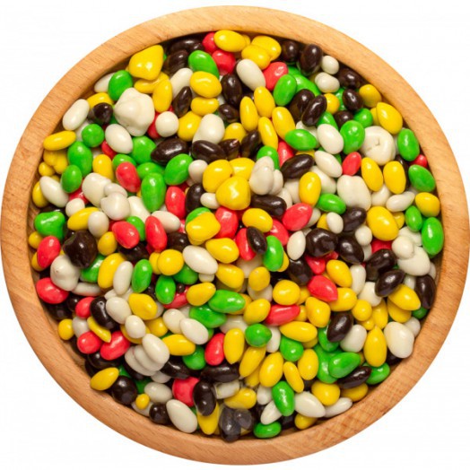Семечки в разноцветной шоколадной глазури